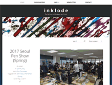 Tablet Screenshot of inklode.com